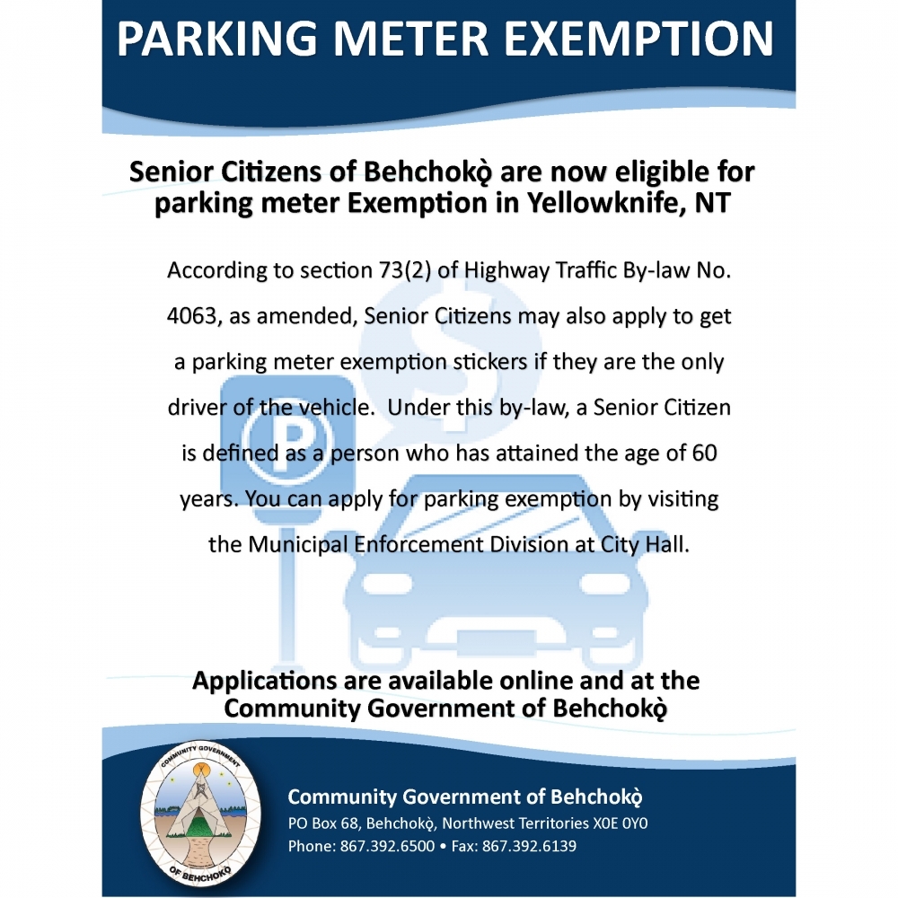 car parking exemption